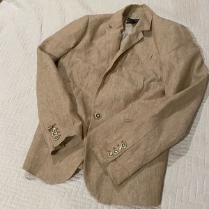 EUC J. Crew linen “Campbell” blazer